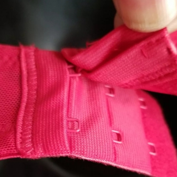 Lilly of France Padded Underwire Red & Leopard Print Trim NWT Sz. 34DD - Picture 4 of 7